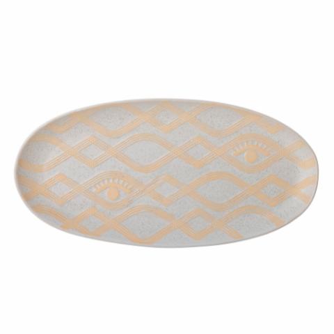 Newa Tray, Nature, Stoneware