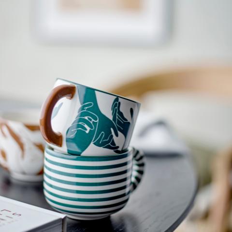 Carim Tasse, Multicolore, Grès