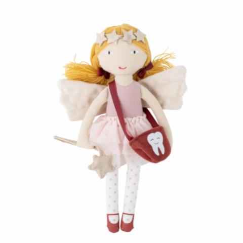 Fedora The Tooth Fairy Soft Toy, Rose, Cotton