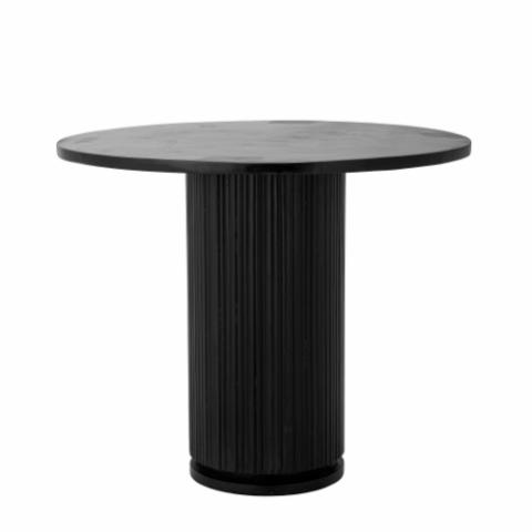 Porto Dining Table, Black, Mango