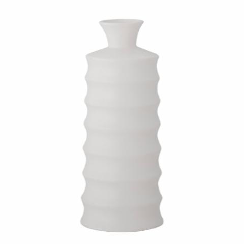 Kip Vase, White, Stoneware