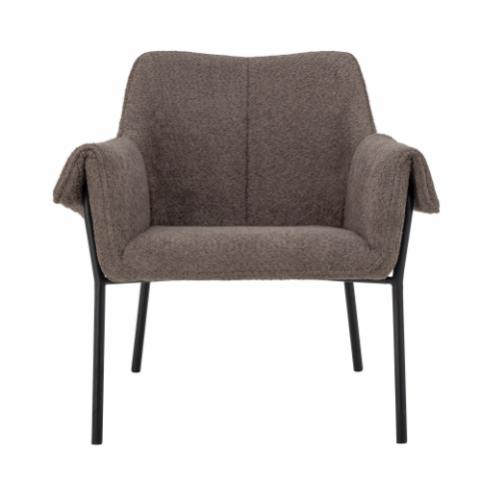 Alamosa Lounge Chair, Brown, Polyester