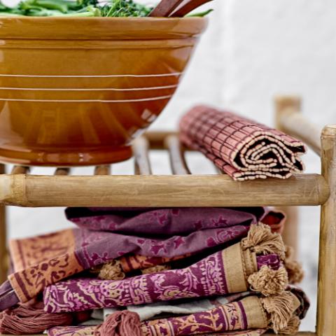 Lynett Schale, Braun, Steingut