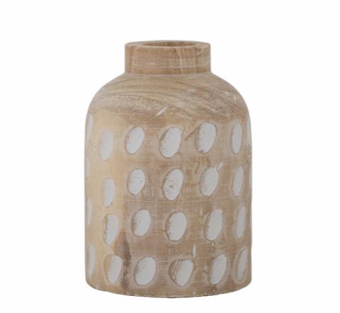 Pon Deco Vase, Nature, Paulownia