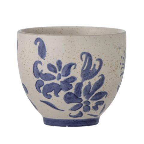 Petunia Cup, Blue, Stoneware