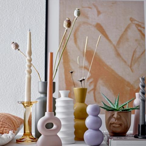 Jamey Bougeoir, Marron, Verre