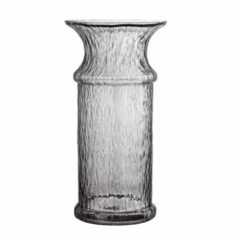 Dida Vase, Grey, Glass