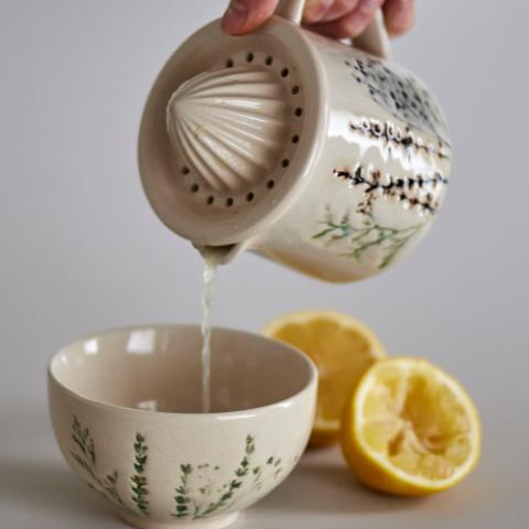 Bea Presse-agrumes, Nature, Grès