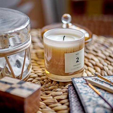 Cemile Boîte avec couvercle, Marron, Mango