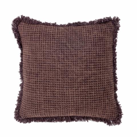 Delva Cushion, Purple, Cotton