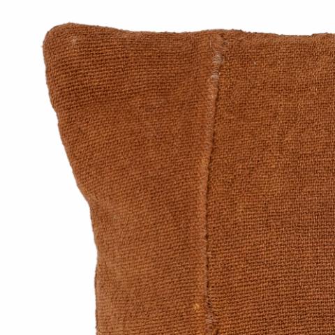 Kita Cushion, Brown, Cotton