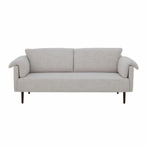 Chesham Sofa, White, Polyester