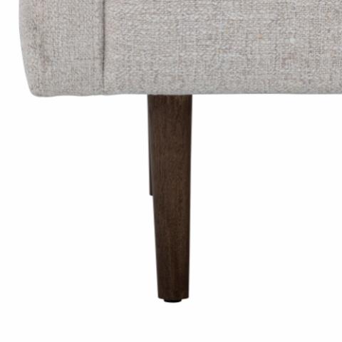 Chesham Sofa, White, Polyester