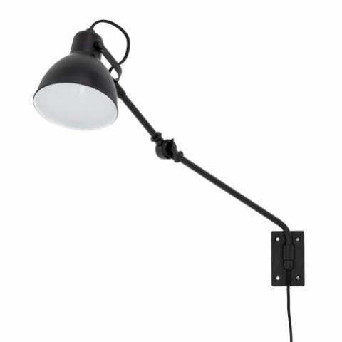 Jili Wall Lamp, Black, Metal