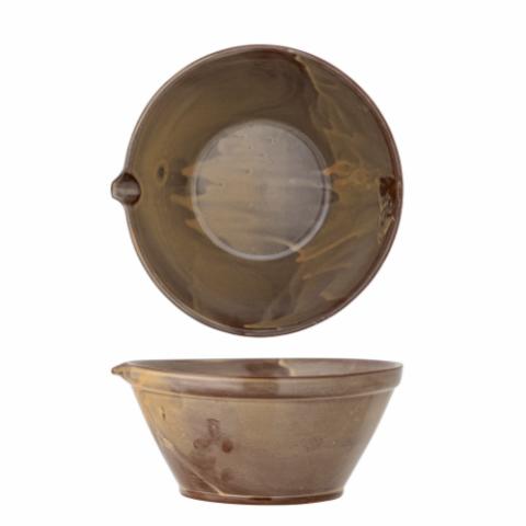 Lani Baking Bowl, Brown, Stoneware