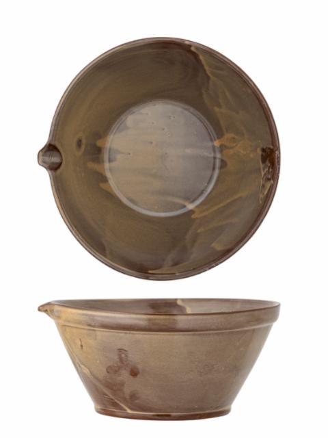 Lani Baking Bowl, Brown, Stoneware