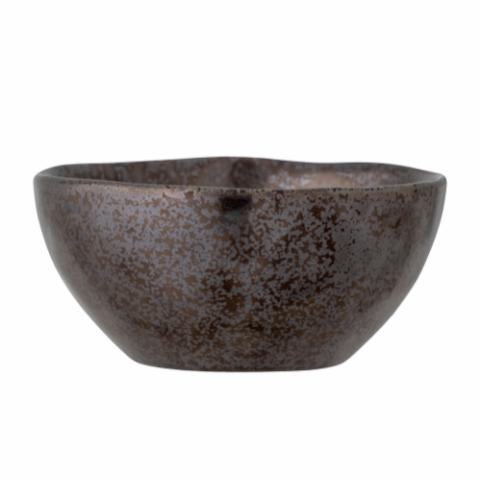 Linne Bowl, Brass, Stoneware