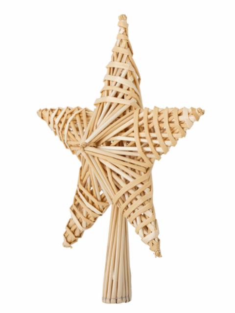 Hirah Étoile pour sapin de Noël, Nature, La paille de blé