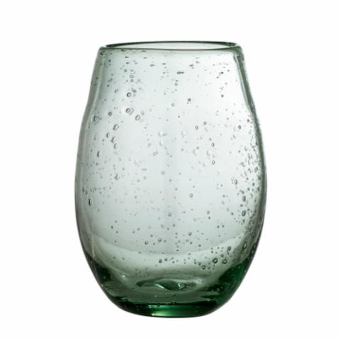 Manela Drinking Glass, Green, Glass