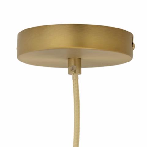 Azizi Pendant Lamp, Brown, Glass