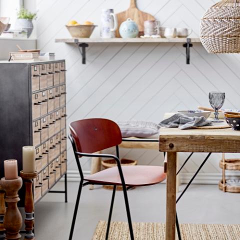 Regine Pedestal, Brown, Mango