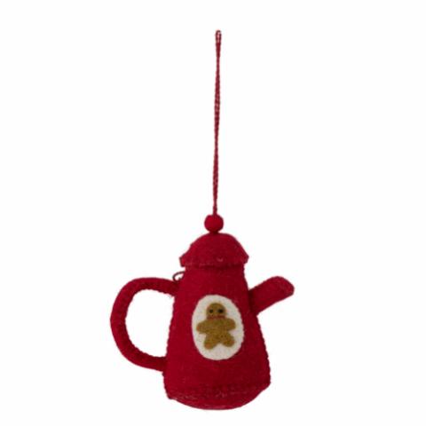 Cassis Ornament, Red, Wool