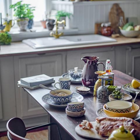 Dahlia Pichet, Marron, Grès