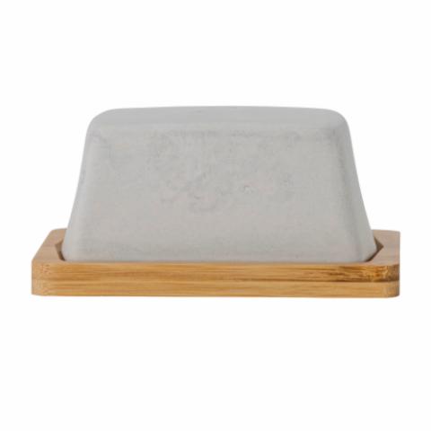 Josefine Butter Box, Grey, Stoneware