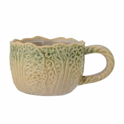 Savanna Cup, Green, Stoneware