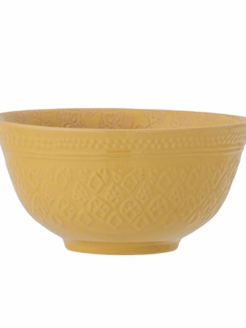 Marsala Bowl, Yellow, Stoneware