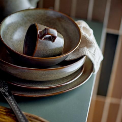 Nohr Tasse, Marron, Grès