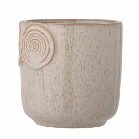Dallas Flowerpot, Nature, Stoneware