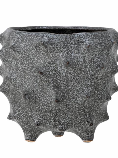Ademir Flowerpot, Blue, Stoneware