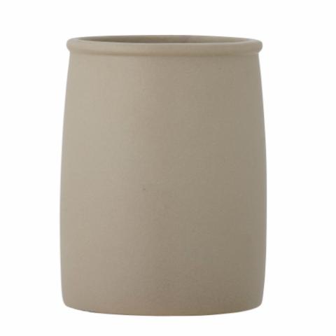 Senay Jar, Brown, Stoneware
