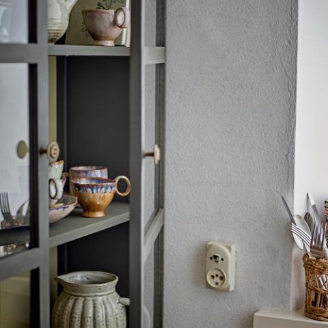 Indrid Jug, Grey, Stoneware