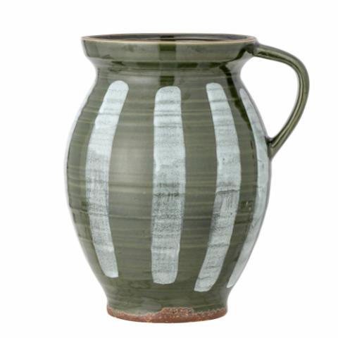 Frigg Vase, Grøn, Stentøj