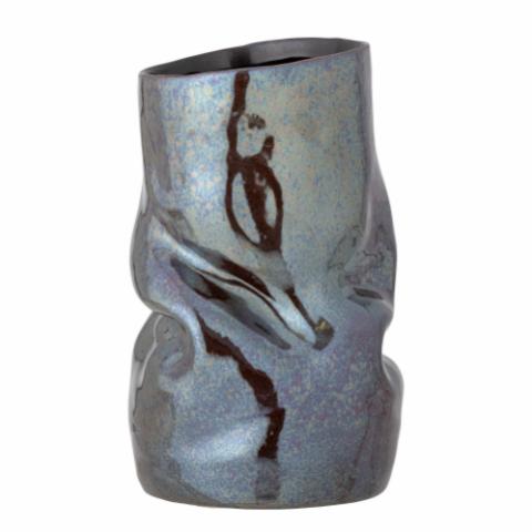 Apio Vase, Black, Stoneware