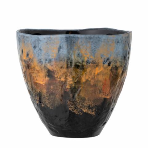 Bong Flowerpot, Blue, Stoneware