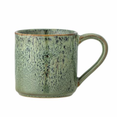 Feras Mug, Green, Stoneware