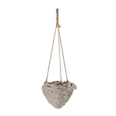 Alaz Flowerpot, Hanging, Nature, Stoneware
