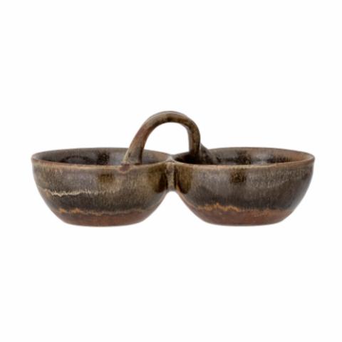 Edris Bowl, Brown, Stoneware