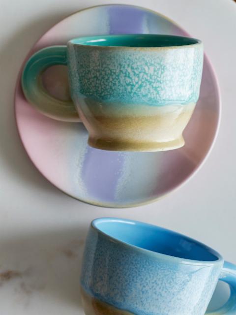 Safie Mug, Blue, Stoneware