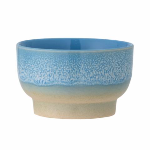 Safie Bowl, Blue, Stoneware