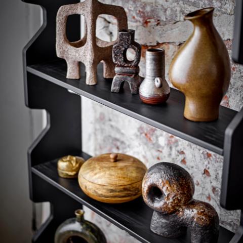 Casaya Vase, Marron, Grès