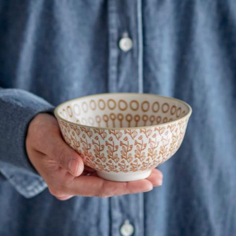 Maple Bol, Orange, Grès