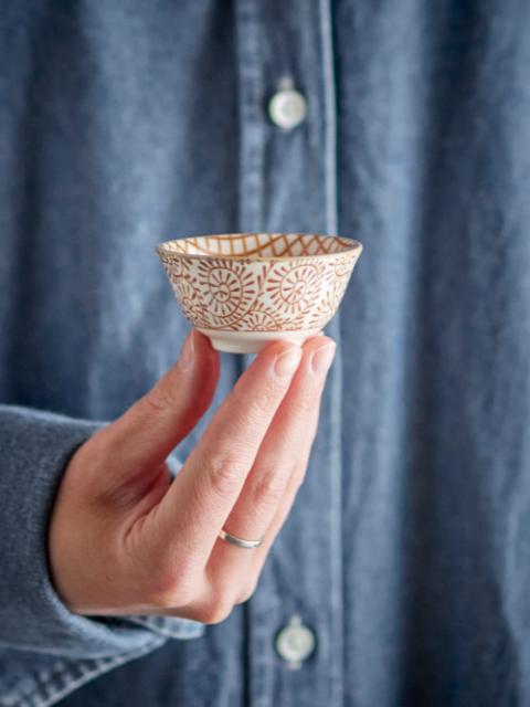 Maple Bowl, Orange, Stoneware