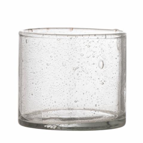 Halima Drinking Glass, Clear, Recycled Glass