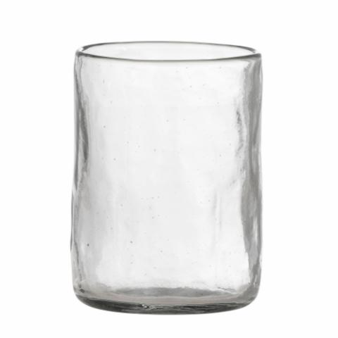 Lenka Drinking Glass, Clear, Recycled Glass