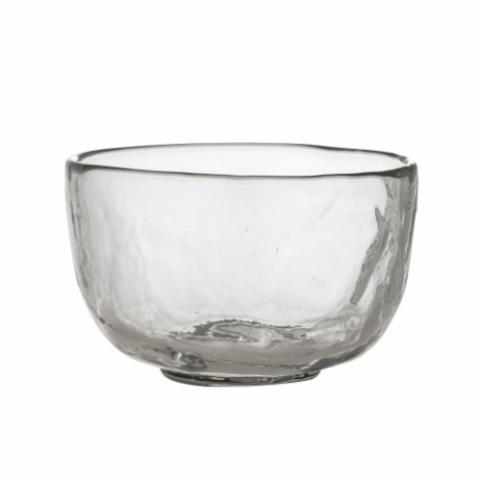 Lenka Bowl, Clear, Recycled Glass