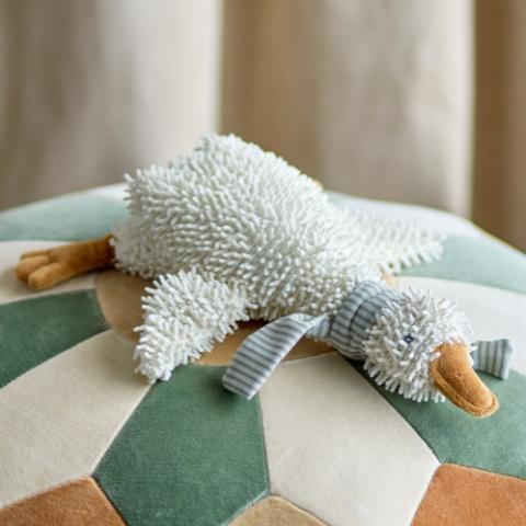 Gaspard Jouet en peluche, Blanc, Polyester